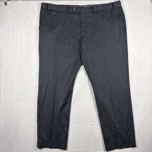 Mens Gray Dress Slacks Pants